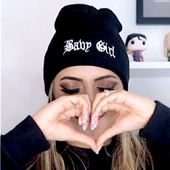 Accessories - NWT Festival Hat  “BABY GIRL” Beanie Baddie Womens Girlie